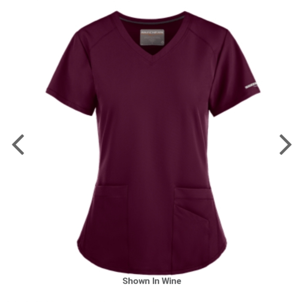 Wine barco one Sketcher scrubs